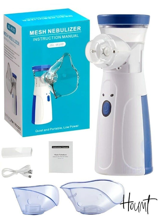BreatheEase™ – Instant Relief, Anywhere | Silent & Portable Nebulizer