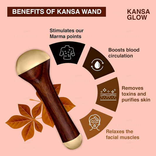 Kansa Foot Massage Wand- Relaxing