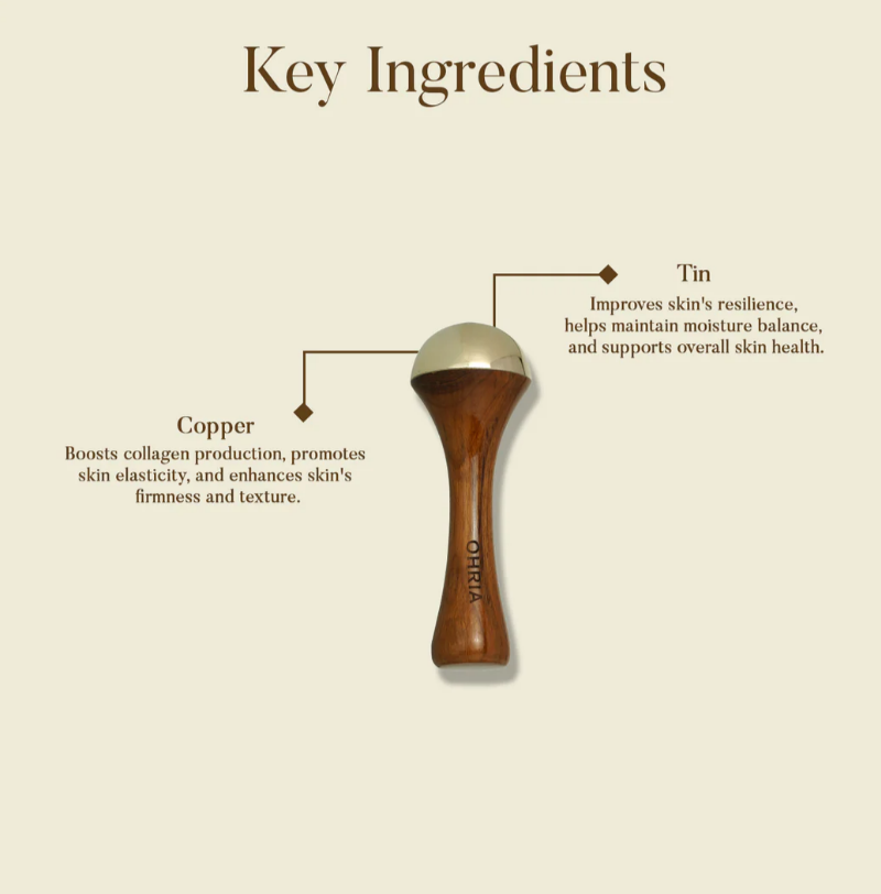 Kansa Foot Massage Wand- Relaxing