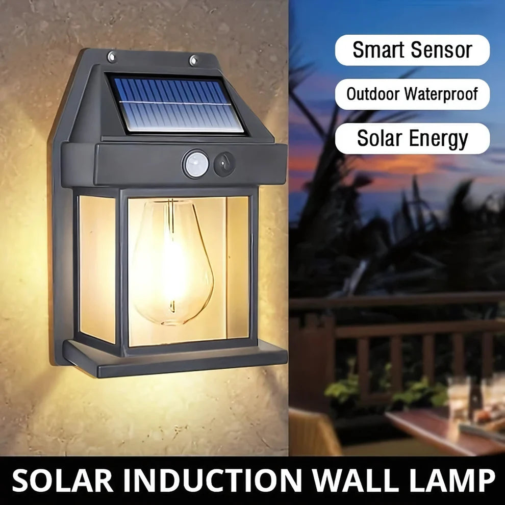 solar light outdoor wall light