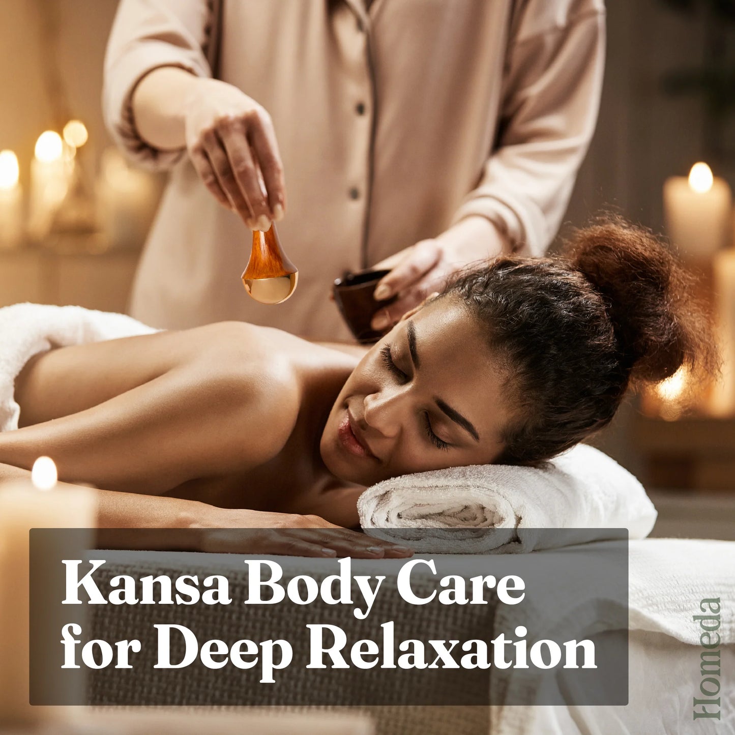 Kansa Foot Massage Wand- Relaxing