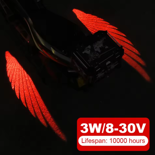 Angel wings projector light