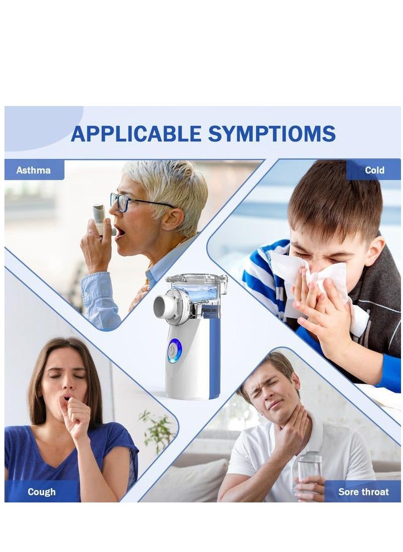 BreatheEase™ – Instant Relief, Anywhere | Silent &amp; Portable Nebulizer