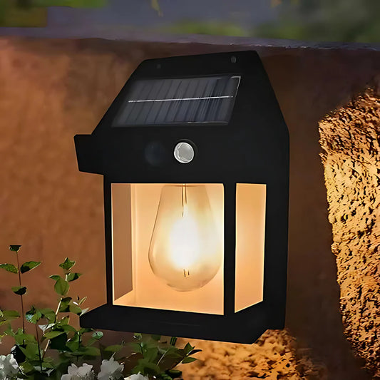 solar light outdoor wall light